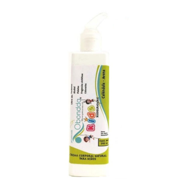 Crema corporal natural  para niños